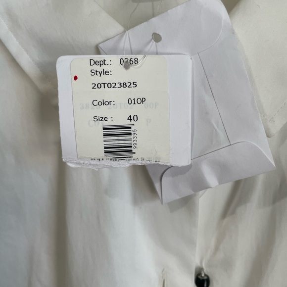 Celine Tuxedo Top - Picture 4 of 8